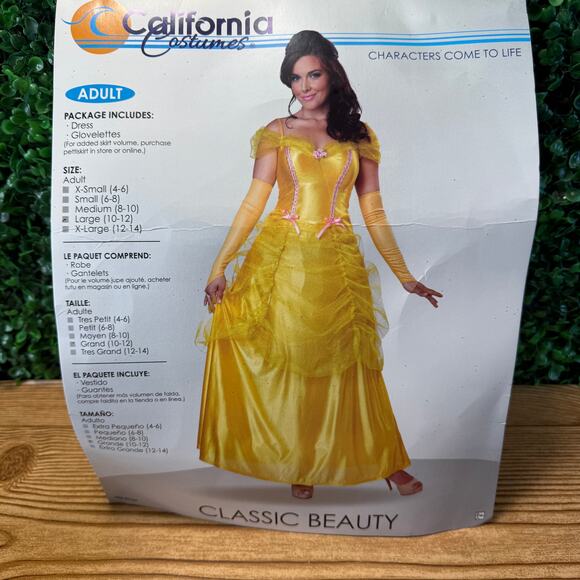 California Costumes Classic Beauty Belle Women's Halloween Costume Womens Large - Picture 1 of 11